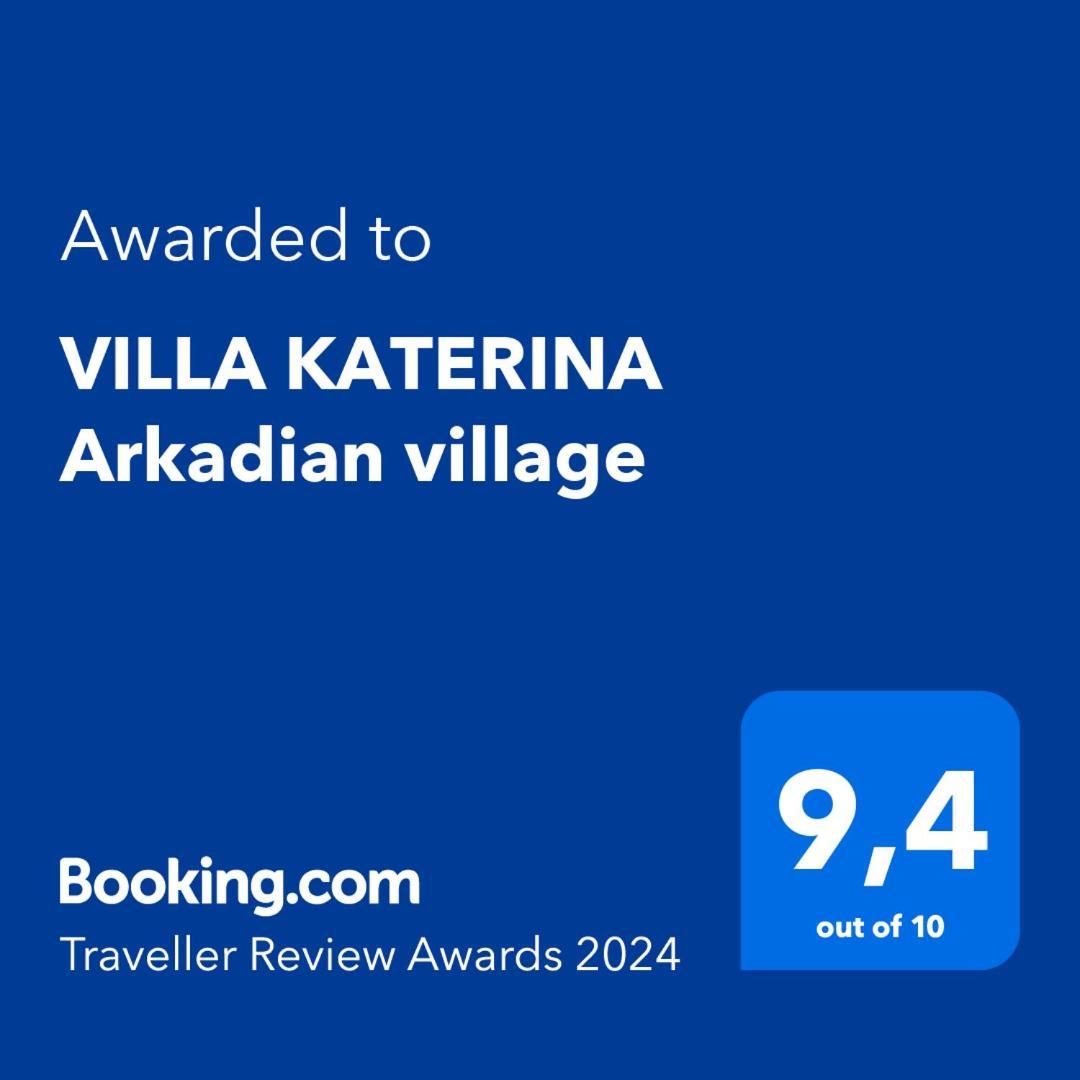Villa Katerina Arkadian Village Arkadiko Chorio Dış mekan fotoğraf