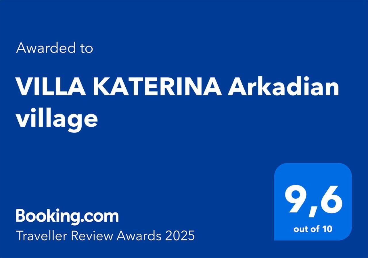 Villa Katerina Arkadian Village Arkadiko Chorio Dış mekan fotoğraf